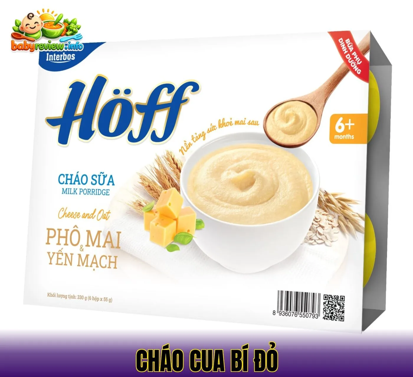 cháo cua bí đỏ