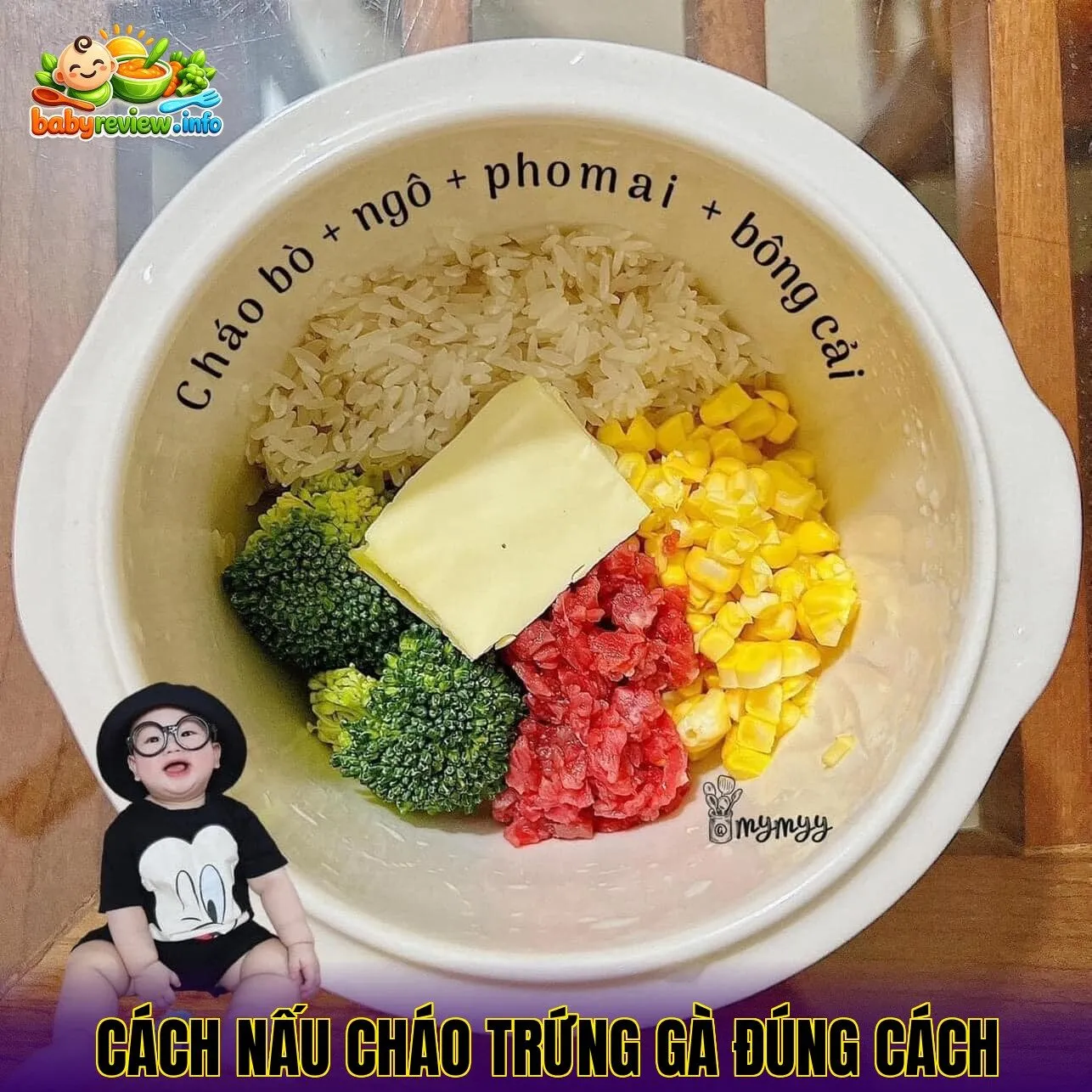 cách nấu cháo trứng gà đúng cách