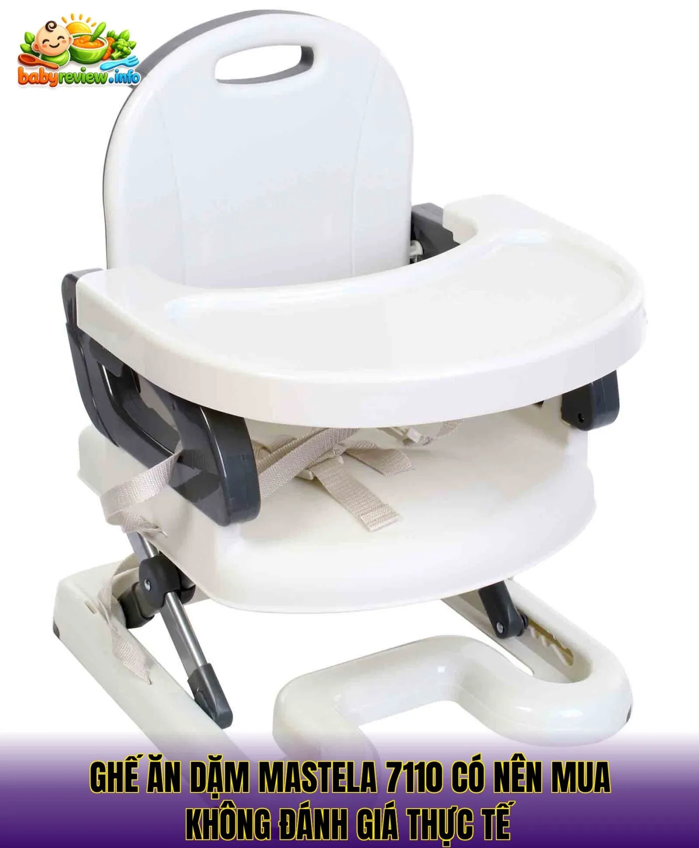 Ghế ăn dặm Mastela 7110 có nên mua không đánh giá thực tế