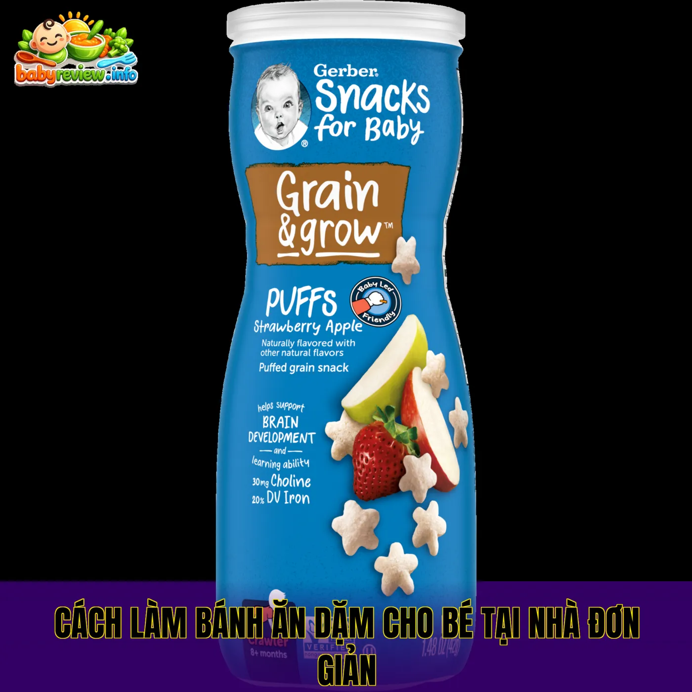 Cách làm bánh ăn dặm cho bé tại nhà đơn giản