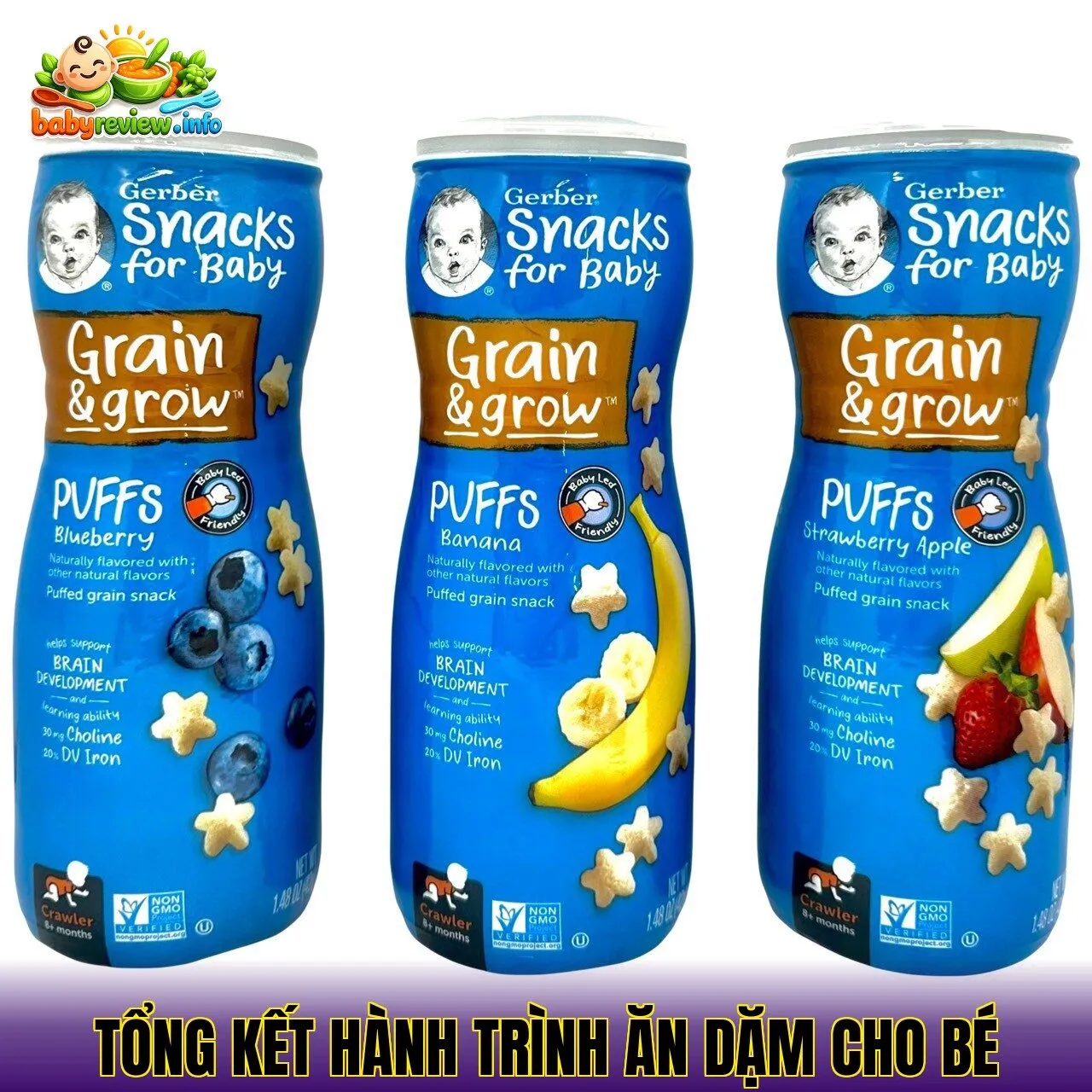 Tổng kết hành trình ăn dặm cho bé