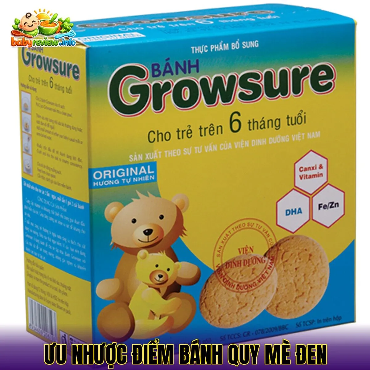 Ưu nhược điểm bánh quy mè đen