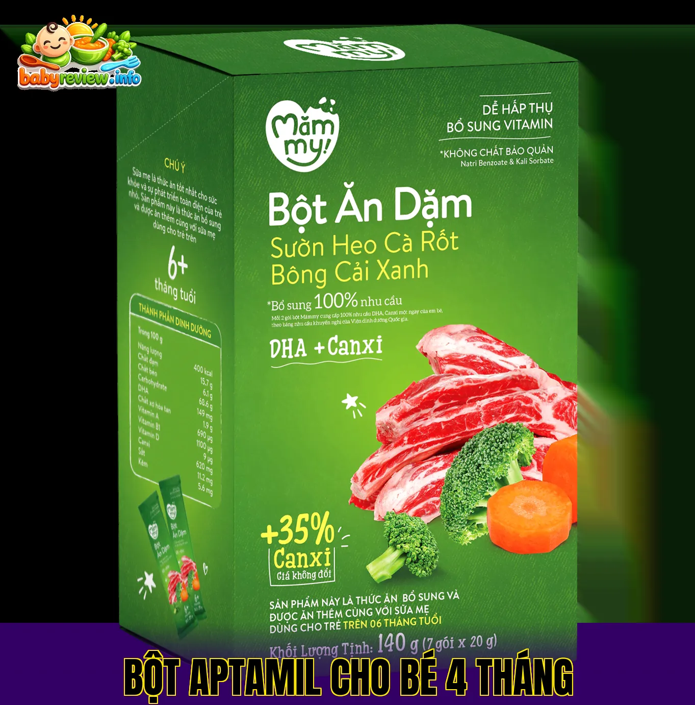 bột Aptamil cho bé 4 tháng