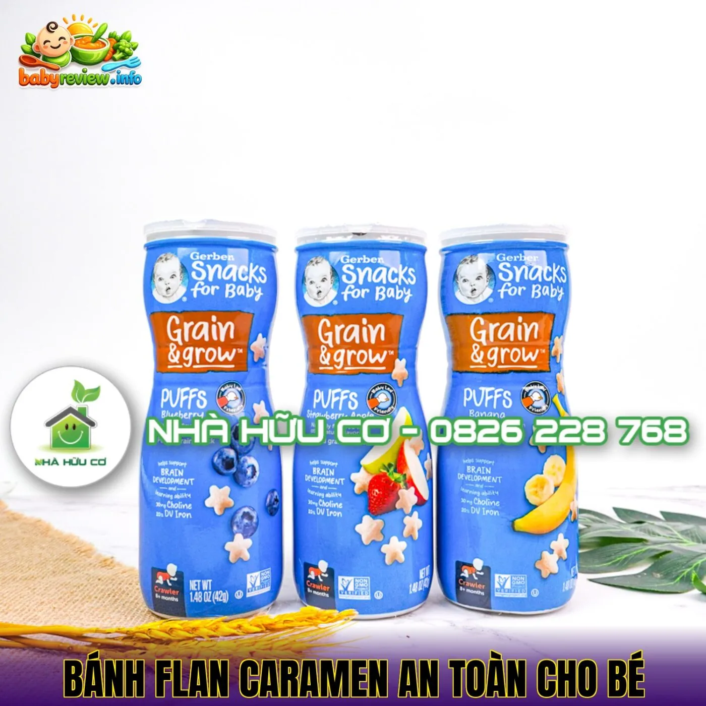 Bánh flan caramen an toàn cho bé