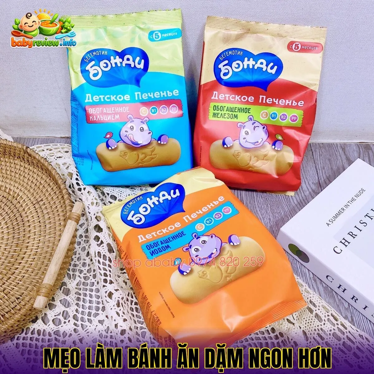 Mẹo làm bánh ăn dặm ngon hơn
