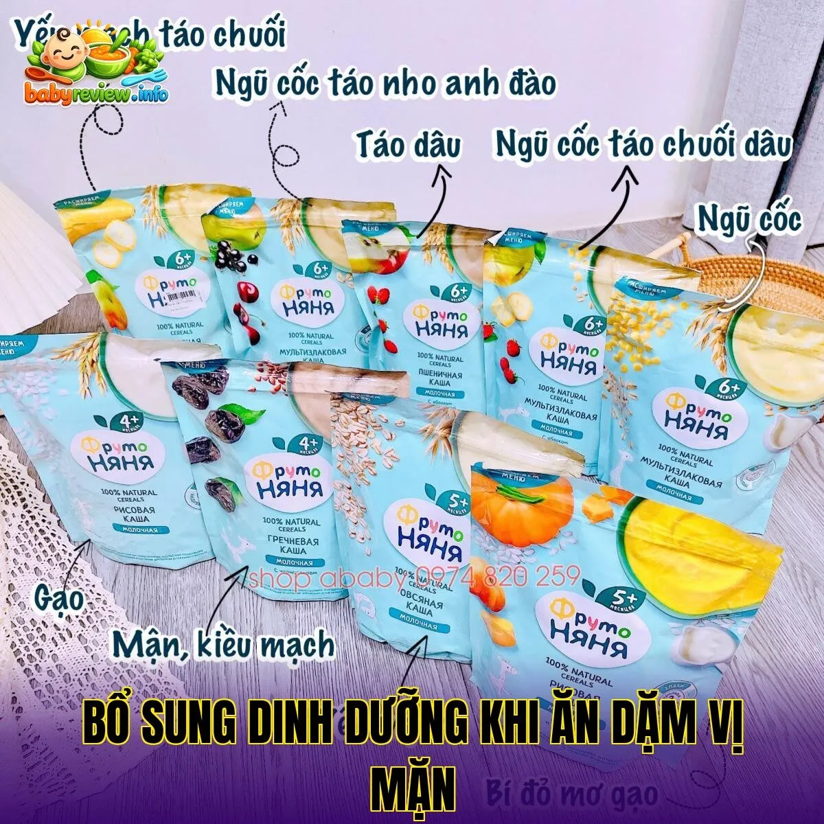bổ sung dinh dưỡng khi ăn dặm vị mặn