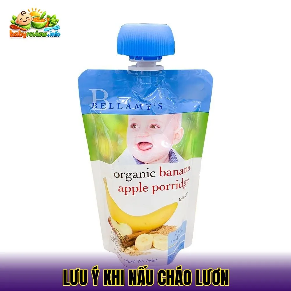 lưu ý khi nấu cháo lươn