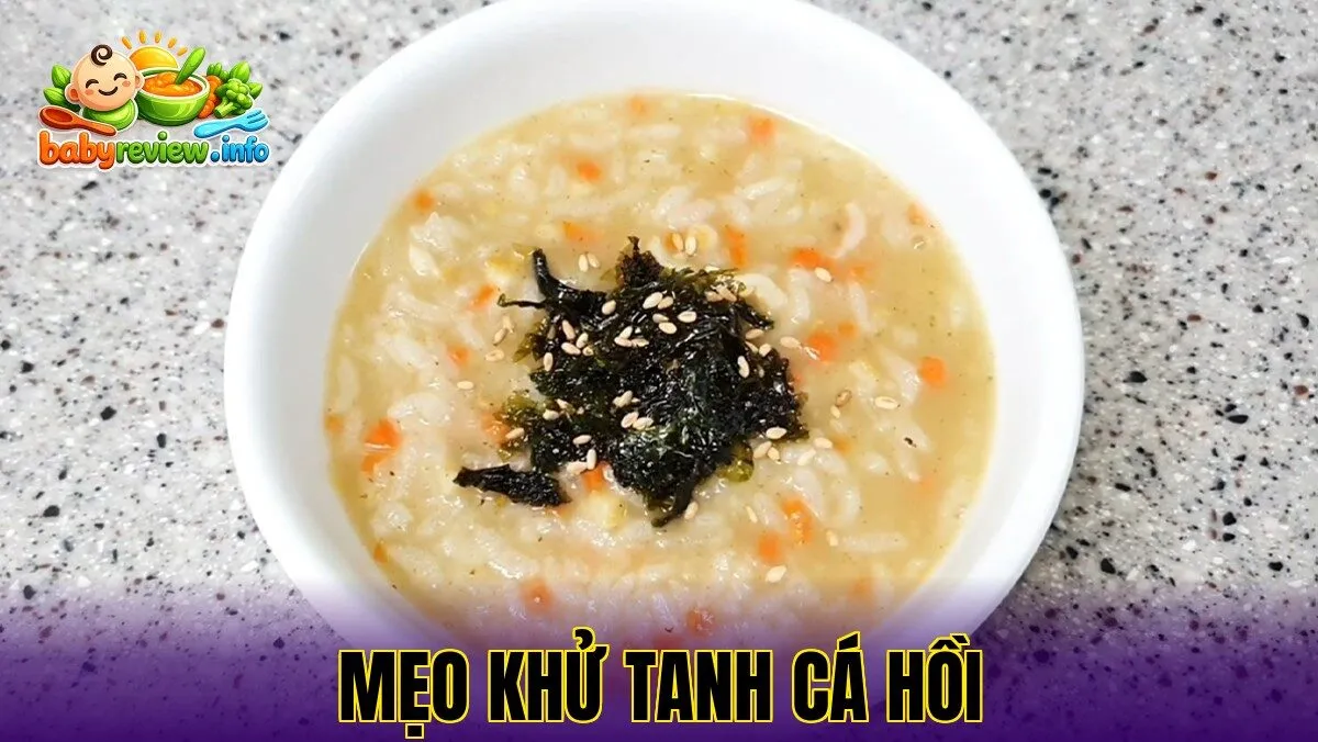 mẹo khử tanh cá hồi