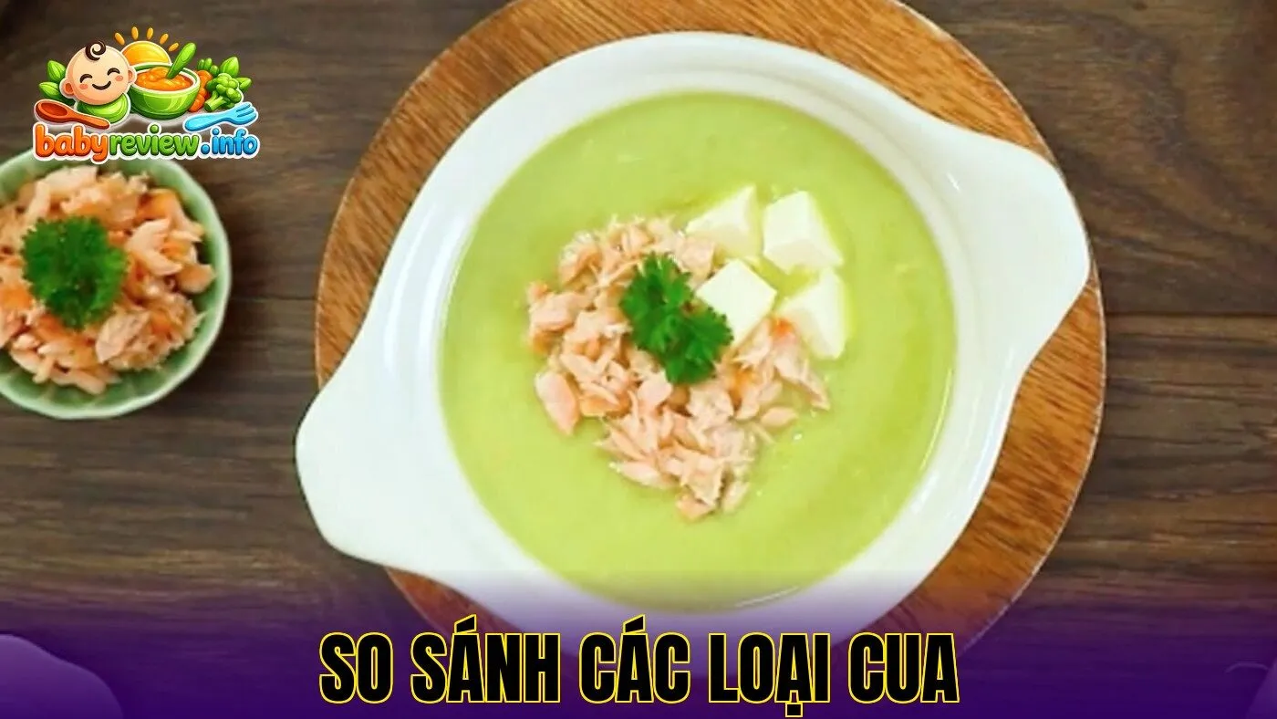 so sánh các loại cua