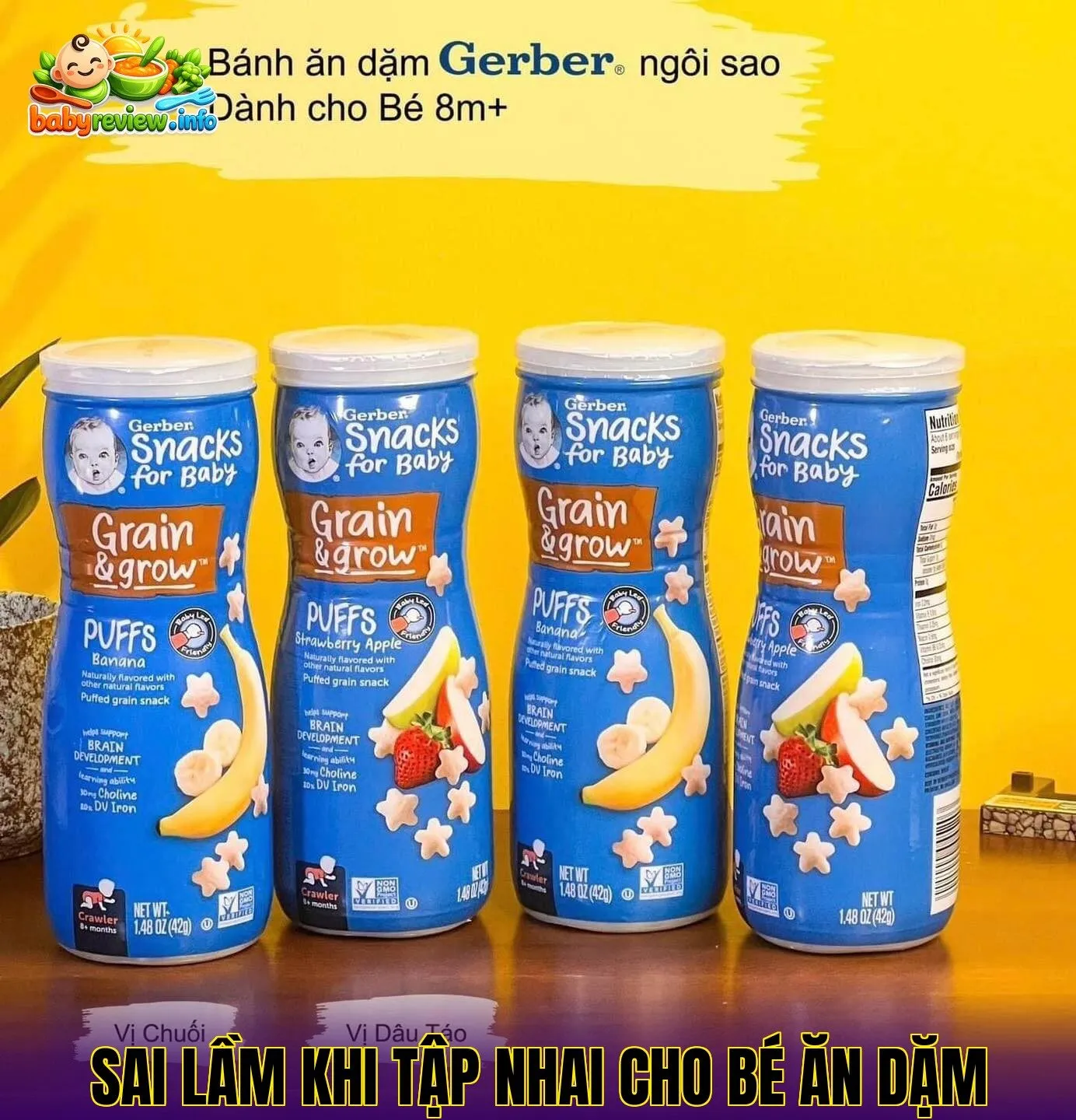 Sai lầm khi tập nhai cho bé ăn dặm