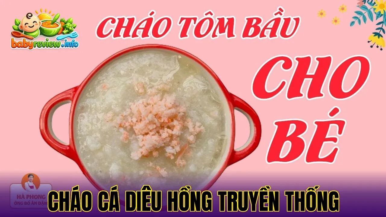 cháo cá diêu hồng truyền thống
