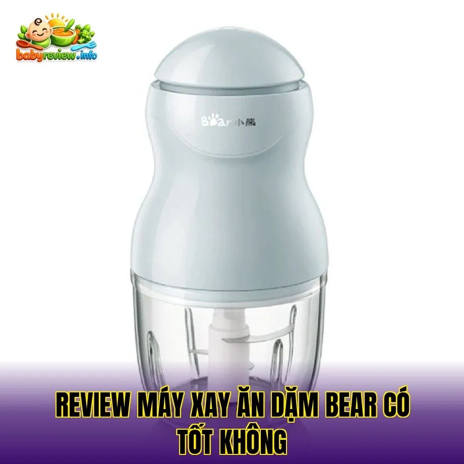 Review máy xay ăn dặm Bear có tốt không