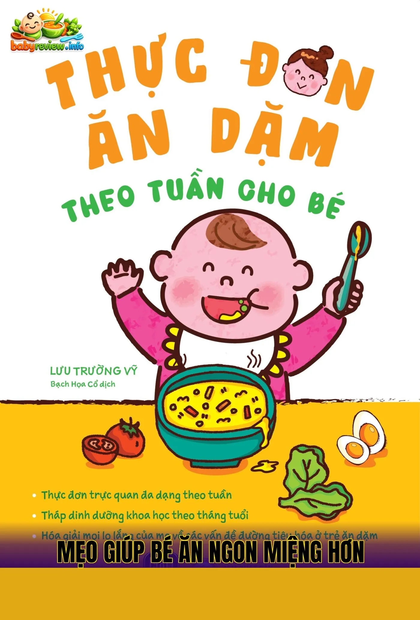 mẹo giúp bé ăn ngon miệng hơn