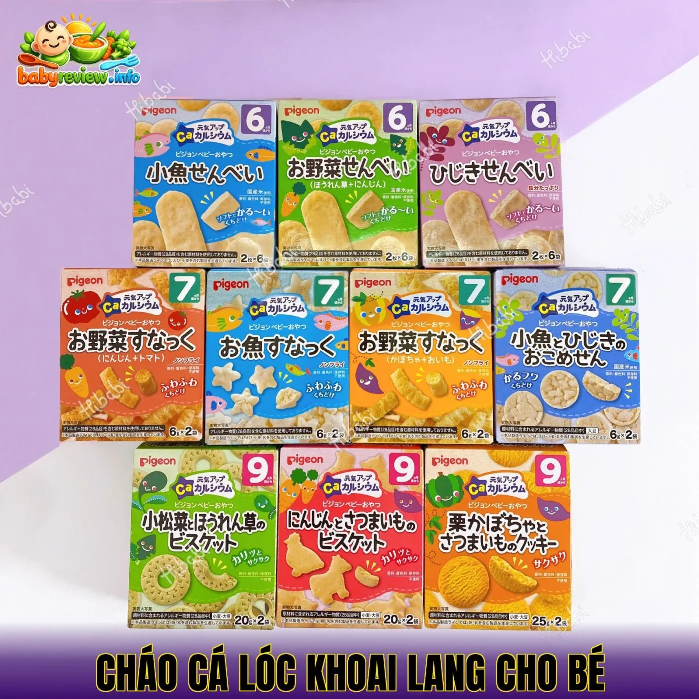 cháo cá lóc khoai lang cho bé